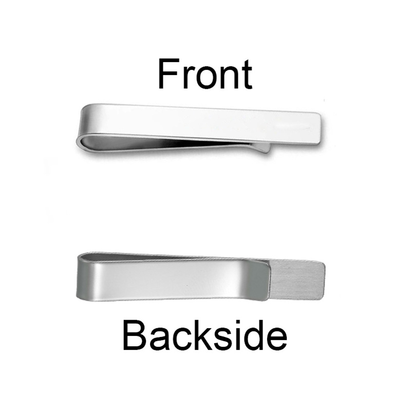 Stainless Steel Engraved Name  - Tie Bar Set Gift reseña y precio