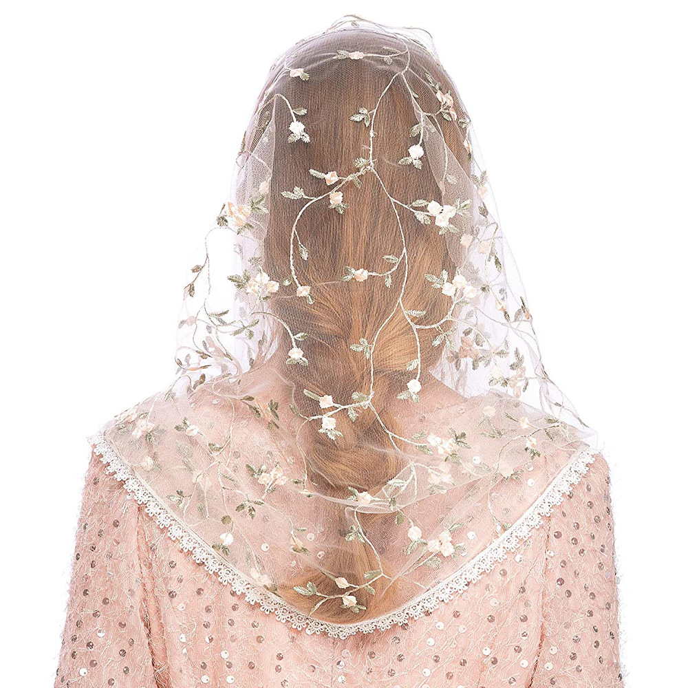 Women Chapel Veils Lady Mantil - Infinity Scarf Knit reseña y precio