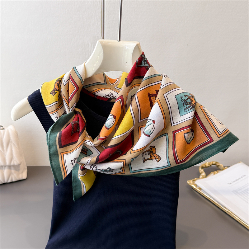 Leopard print spring-summer 70 - Silk Neck Scarf reseña y precio
