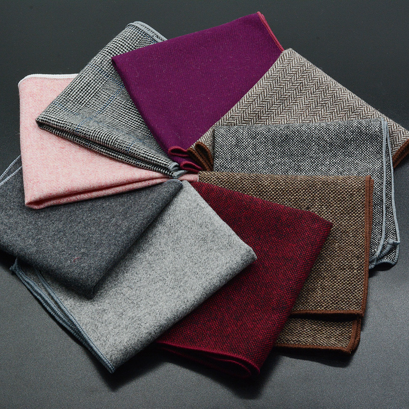 Classic Wool Pocket Square 25C - Pocket Square Set reseña y precio