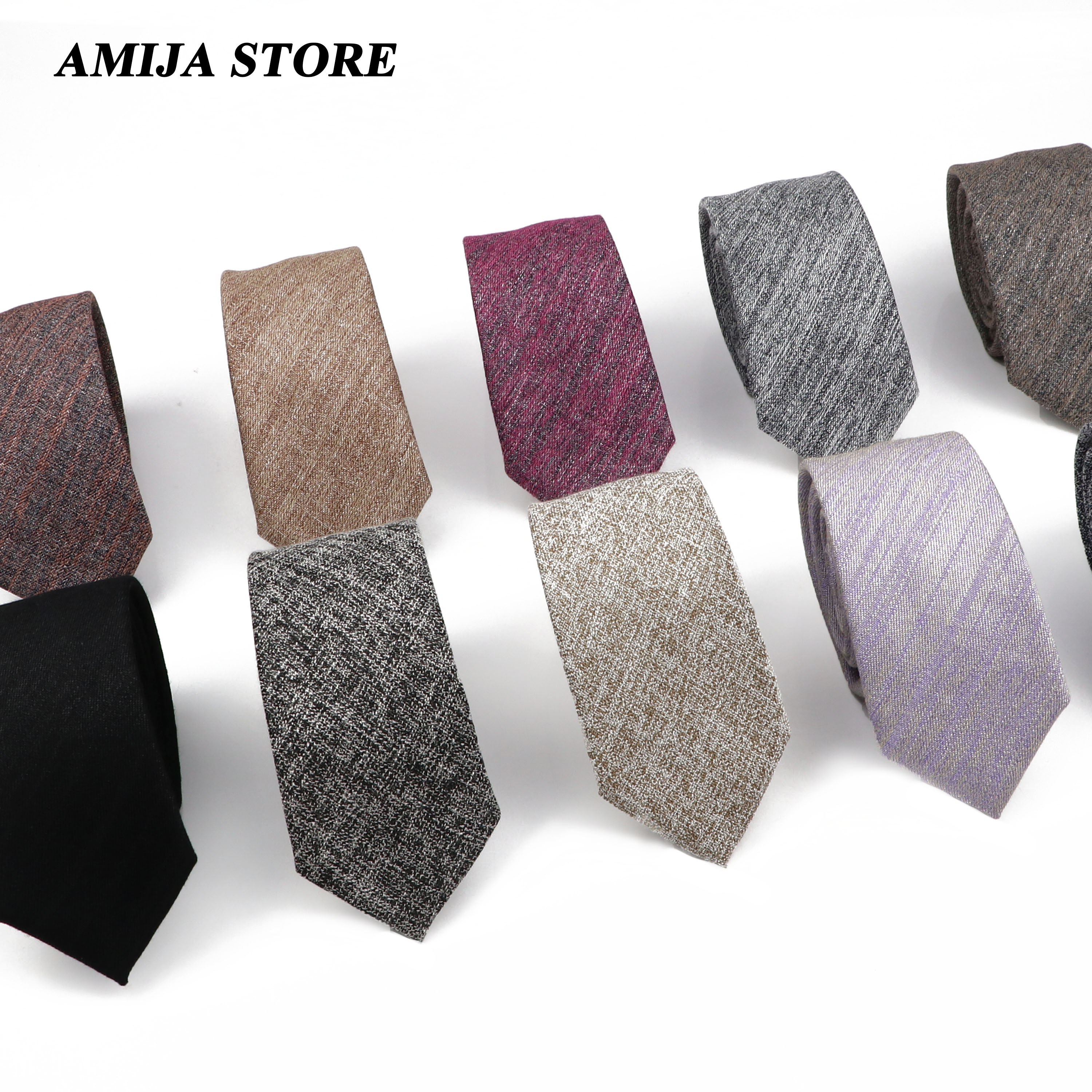 High Quality Ties For Men 6cm  - Skinny Tie Men reseña y precio