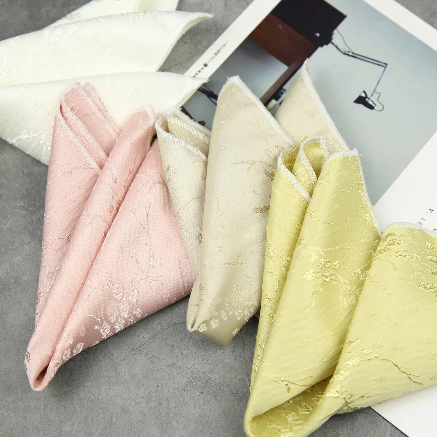 Black White Pocket Square Dark - Pocket Square Set reseña y precio