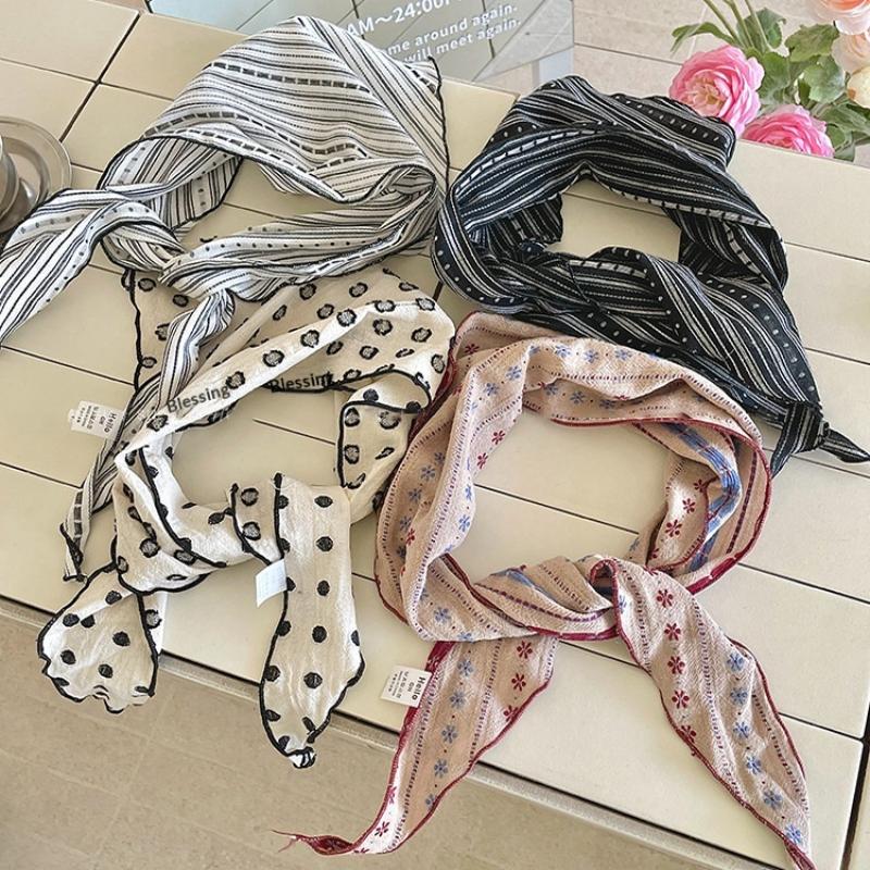*1Pcs Soft Cotton Linen Triang - Bandana Cotton reseña y precio