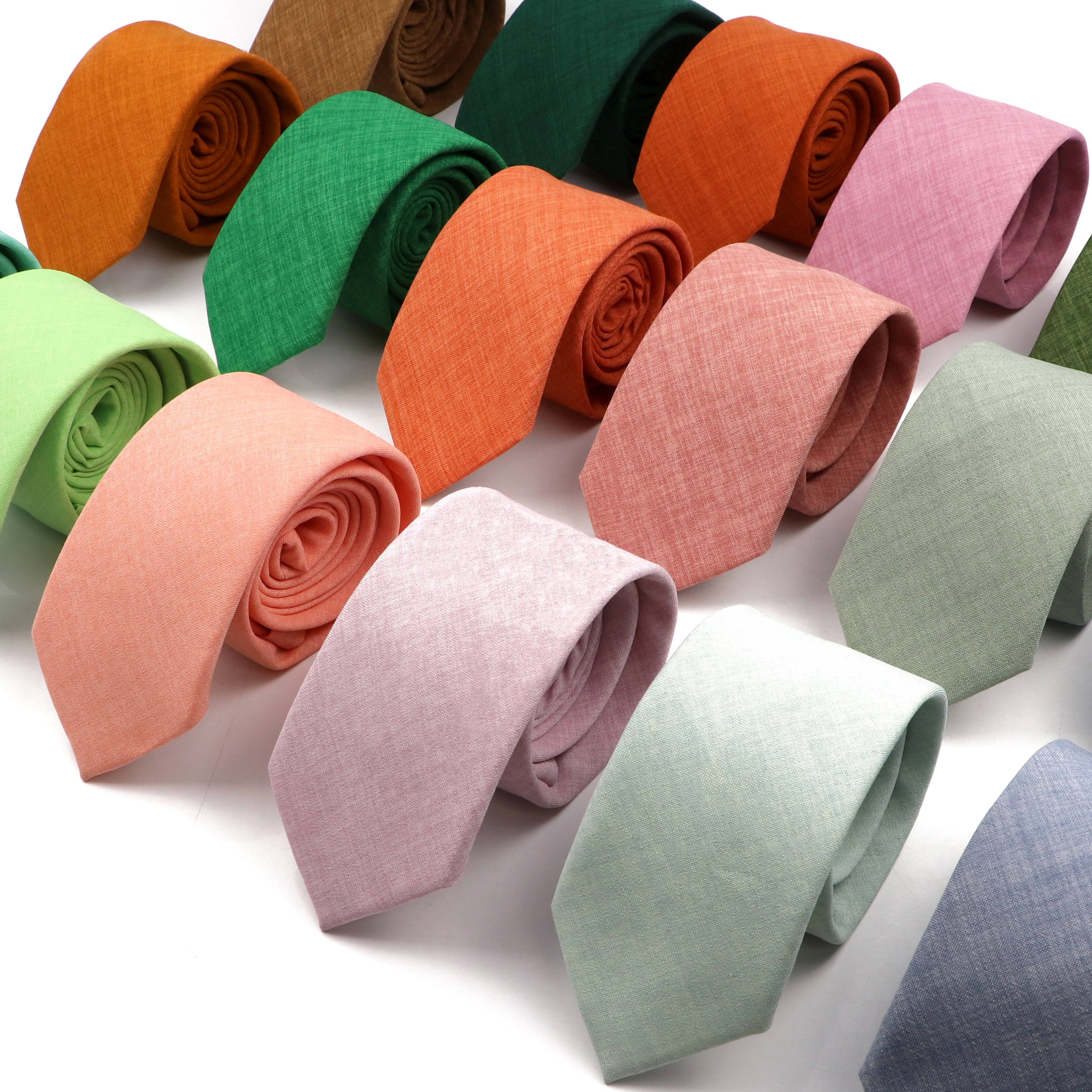 Novelty New Solid Color Ties F - Skinny Tie Men reseña y precio