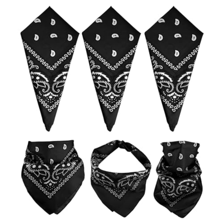 3/6/ Pack Bandanas for Women M - Handkerchief Cotton Men reseña y precio