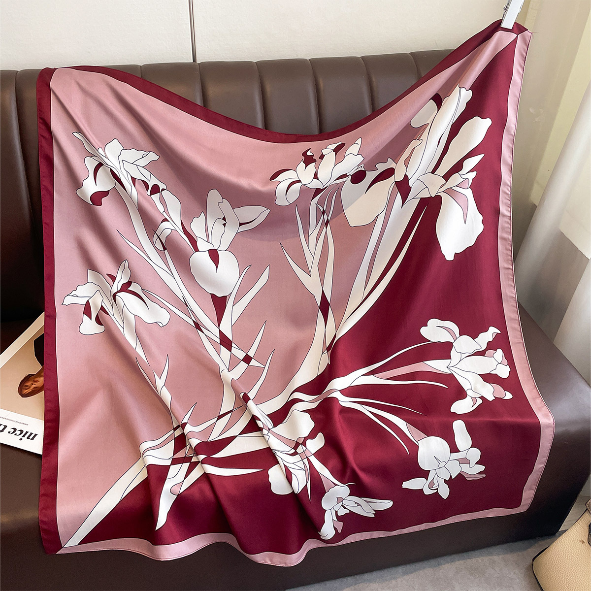 Luxury 90*90Cm Square Scarf Tw - Ascot Neck Scarf reseña y precio