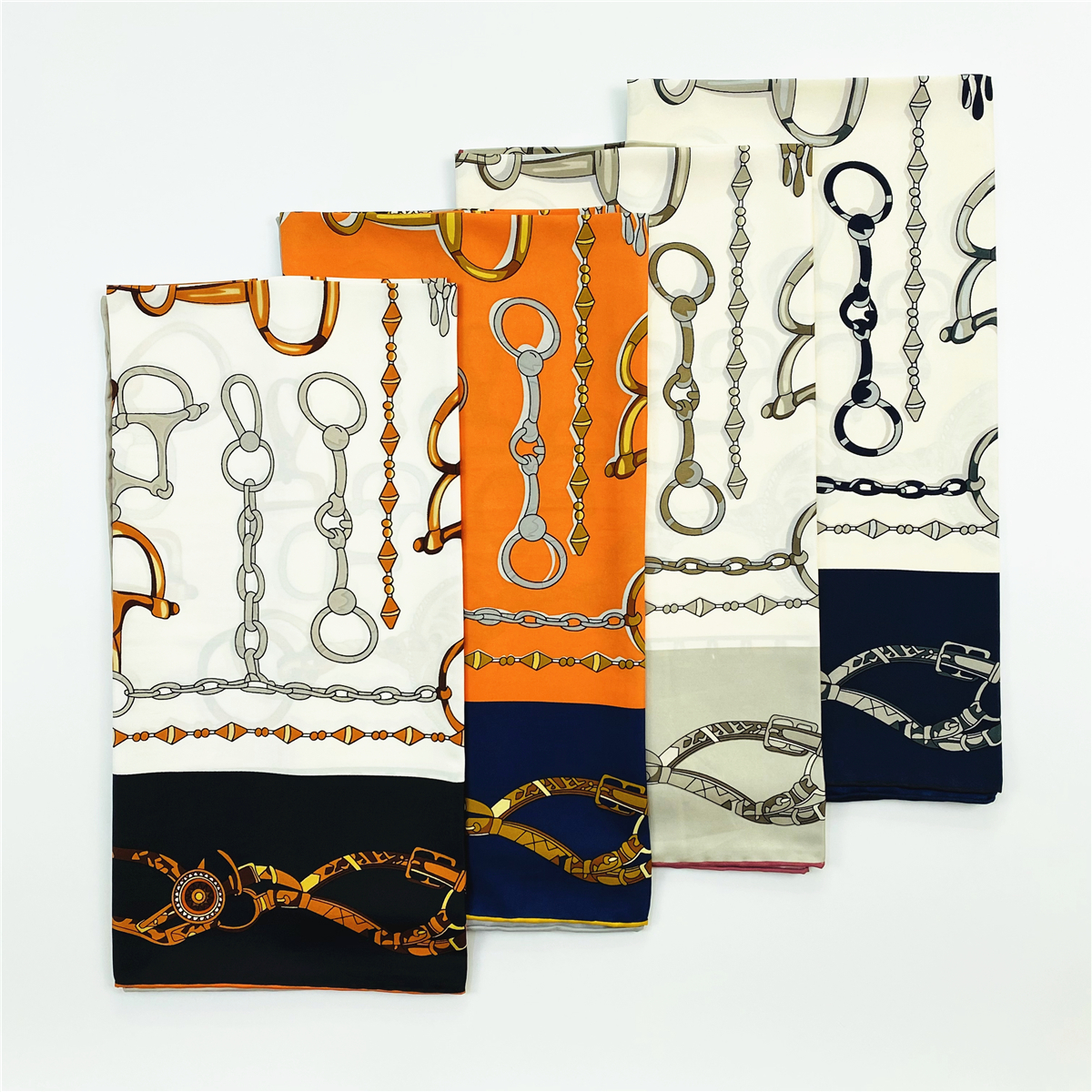90cm Luxury Rope Tassels Twill - Silk Neck Scarf reseña y precio