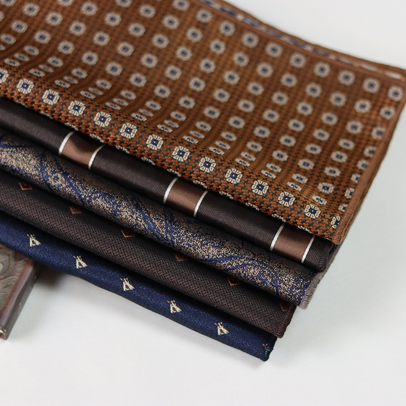 24cm Elegant Brown Pocket Squa - Pocket Square Set reseña y precio