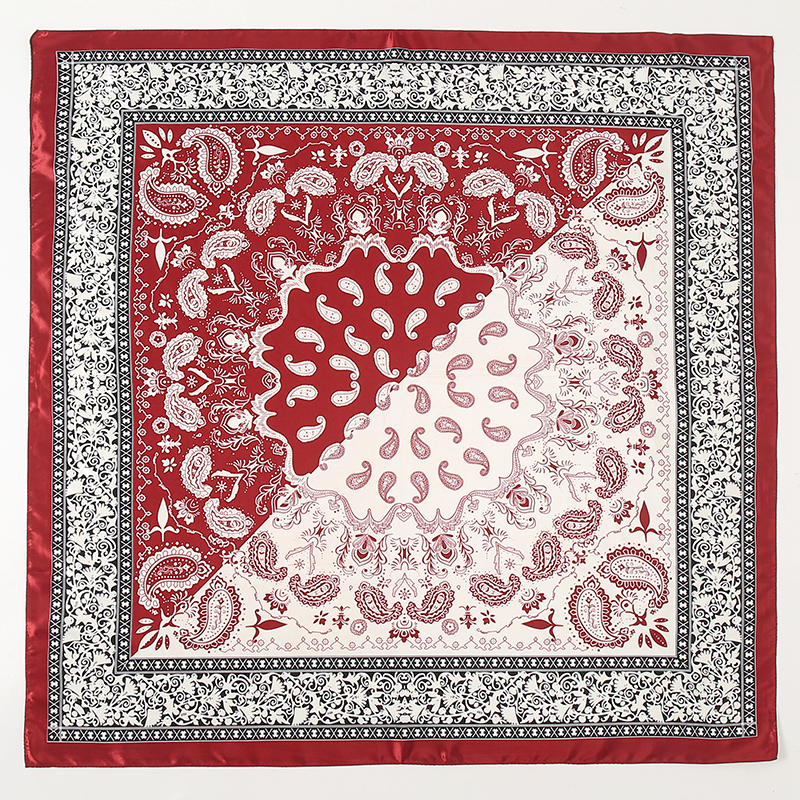 Satin Square Scarf Women Musli - Face Scarf Mask reseña y precio