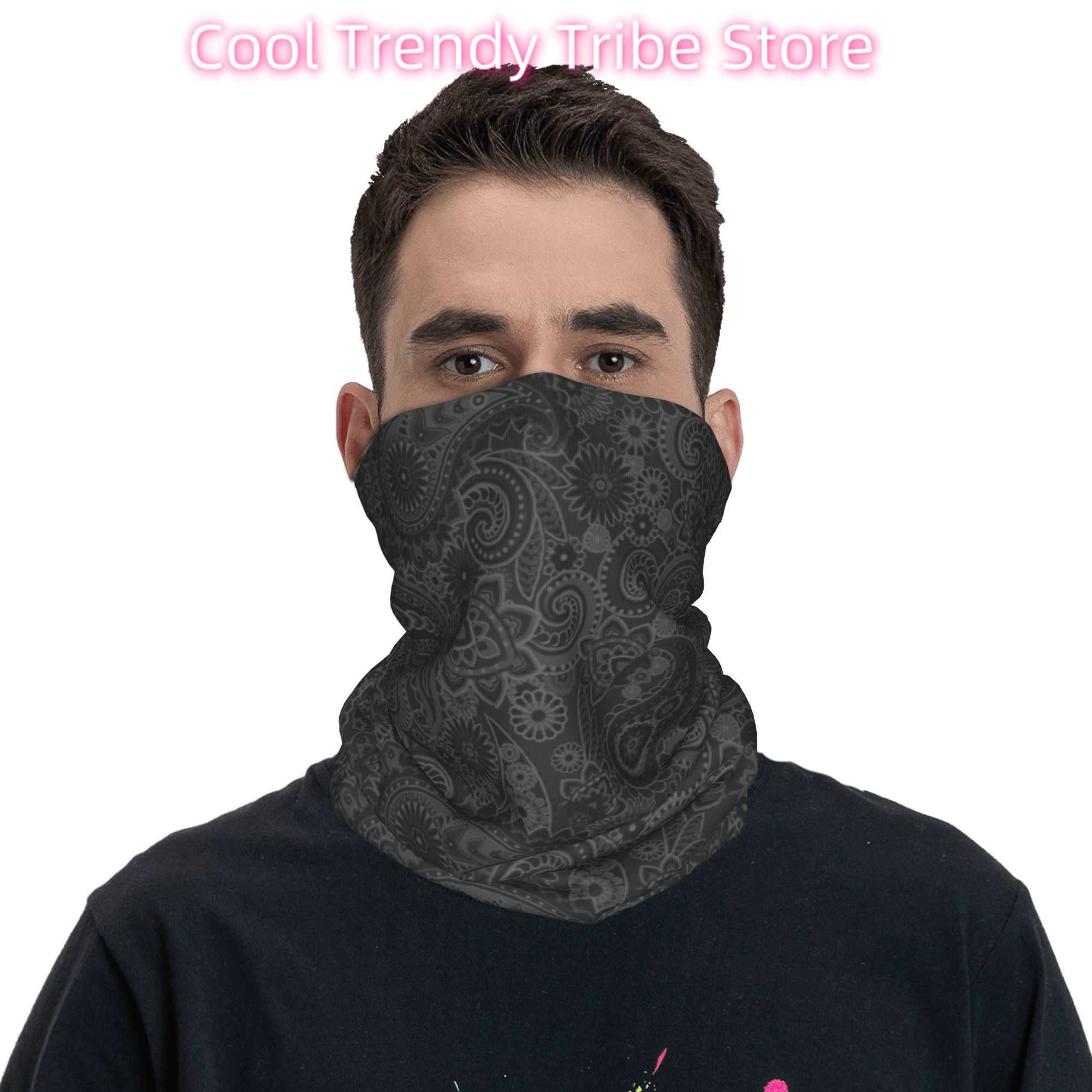 Custom Paisley Chicano Bandana - Neck Warmer Tube reseña y precio