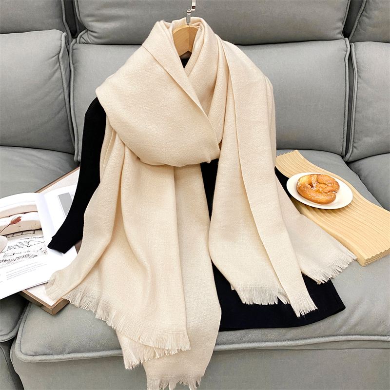 Winter Scarf for Women Cashmer - Woven Scarf Blanket reseña y precio