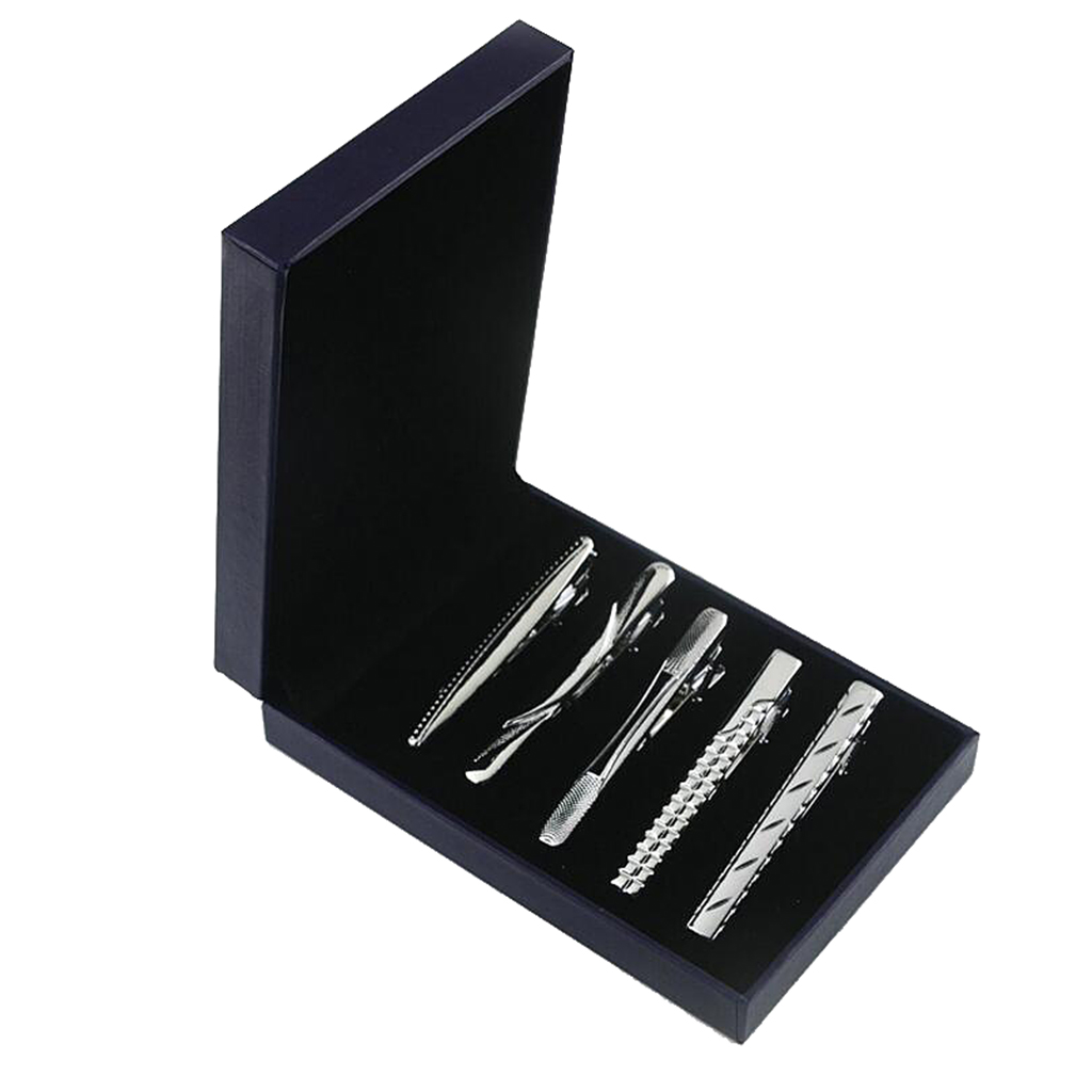 5 Pieces Tie Bar Clips Mens Me - Tie Bar Set Gift reseña y precio