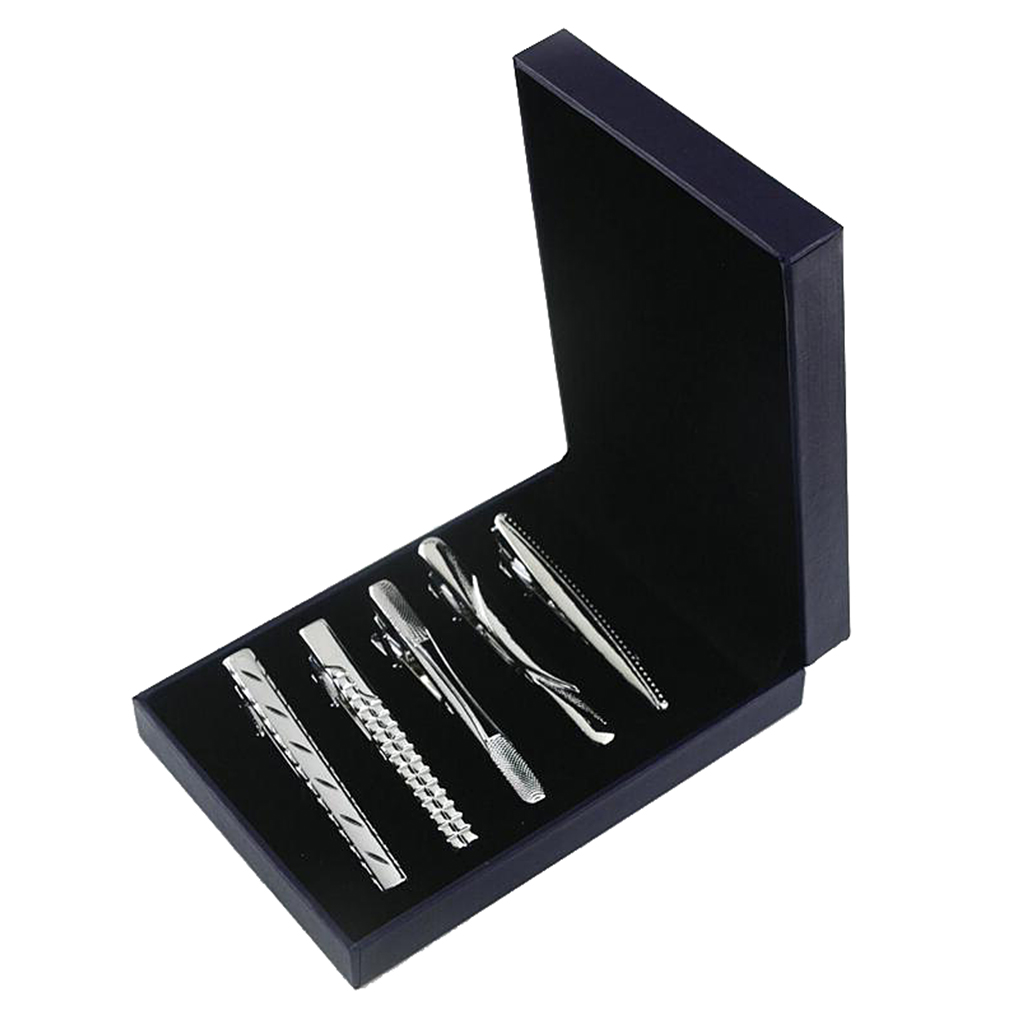 5 Pieces Tie Bar Clips Mens Me - Tie Bar Set Gift reseña y precio