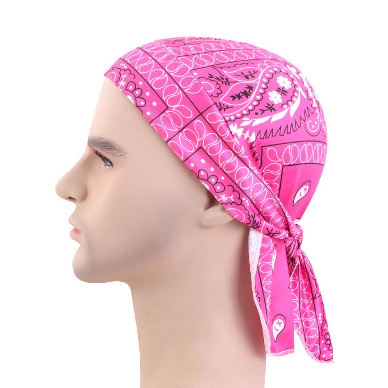 New Men Women Print Durag Du-R - Bandana Doo Rag reseña y precio