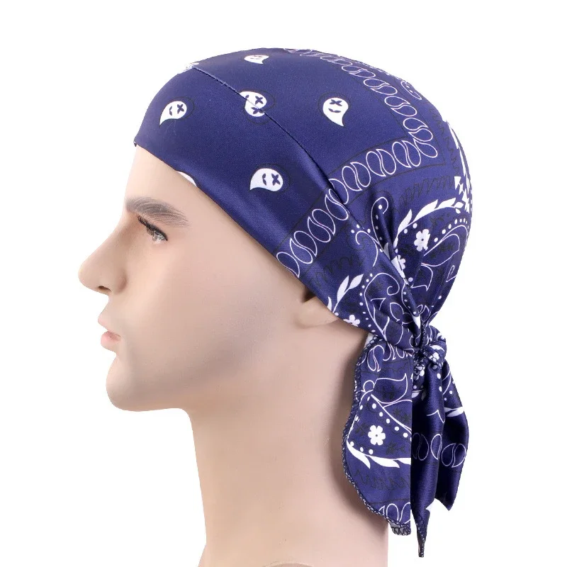 New Men Women Print Durag Du-R - Bandana Doo Rag reseña y precio