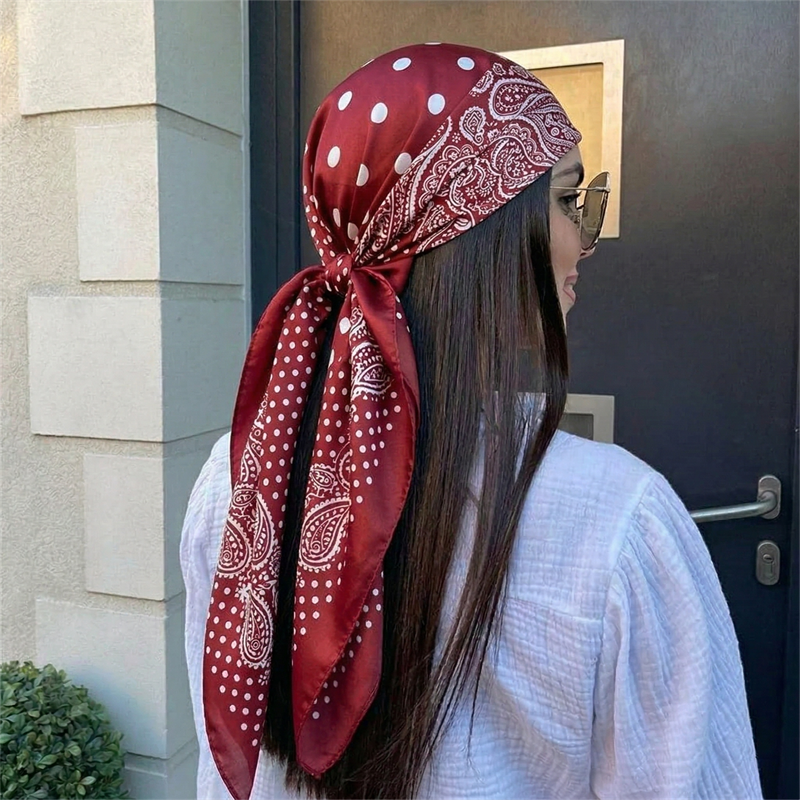 90cm Luxury Brand 2026 Dot Pri - Head Wrap Turban reseña y precio