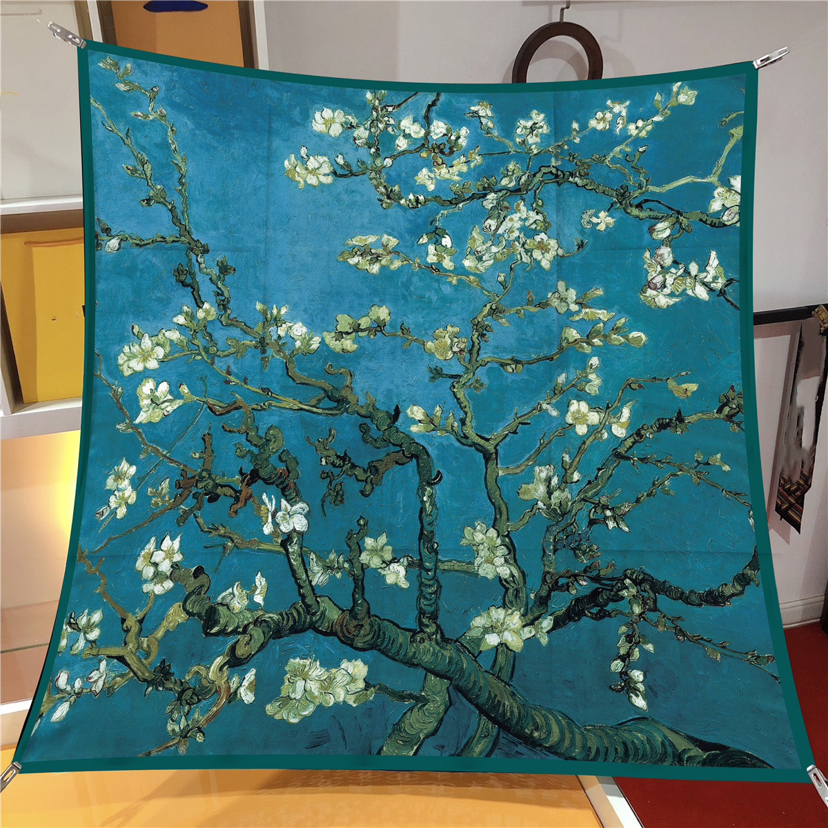 90CM Hot Sell Twill Silk Scarf - Face Scarf Mask reseña y precio