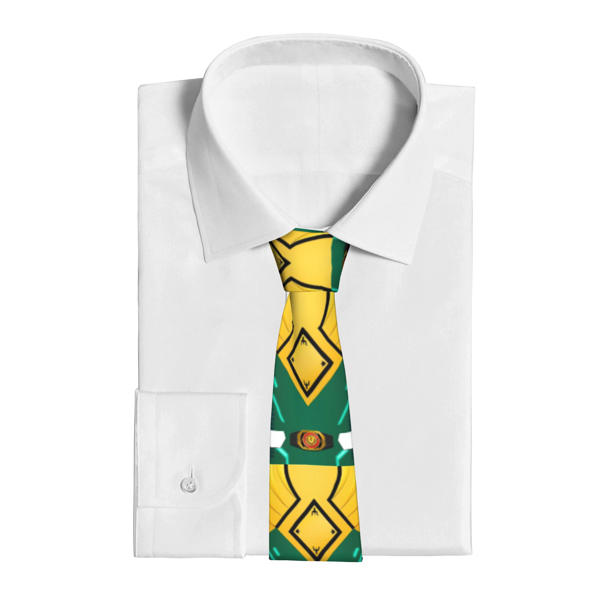 Necktie MMPR Green Power Range - Skinny Tie Men reseña y precio