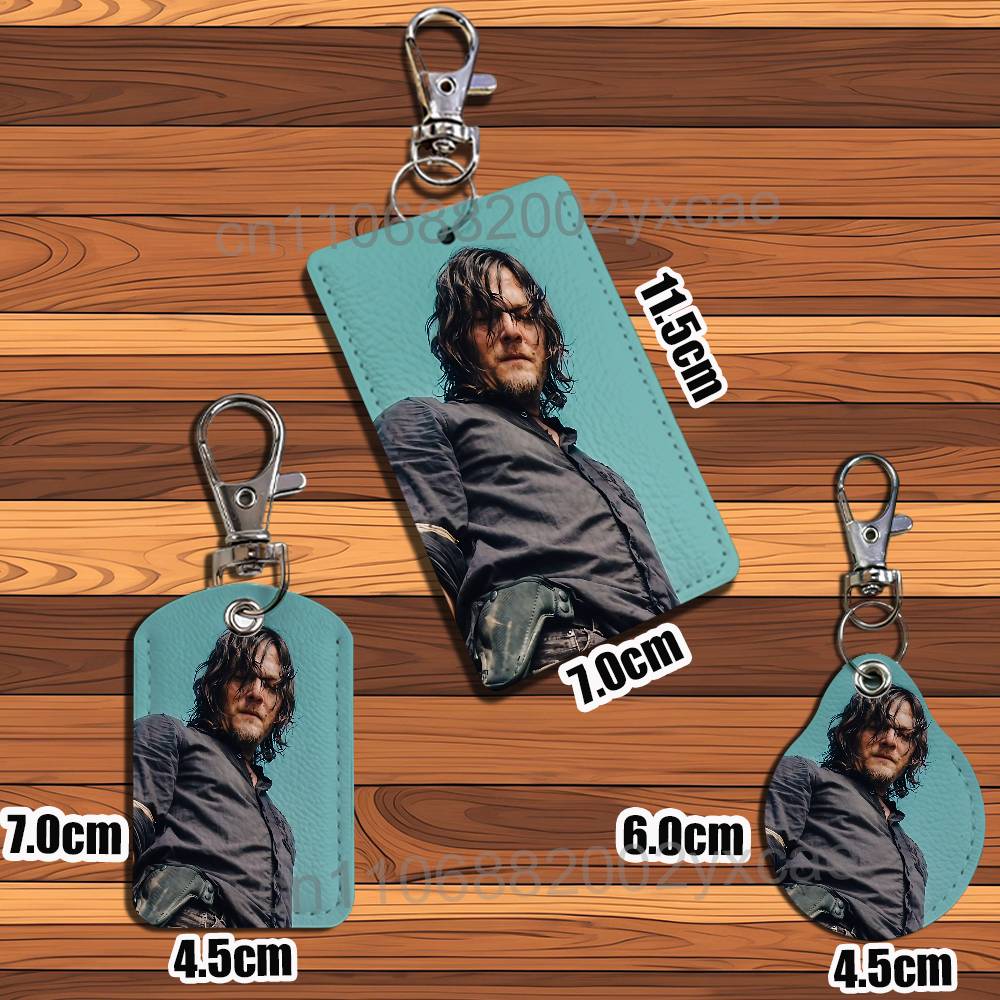 Negan Maggie Walking Dead Leat - Lanyard Badge Holder reseña y precio