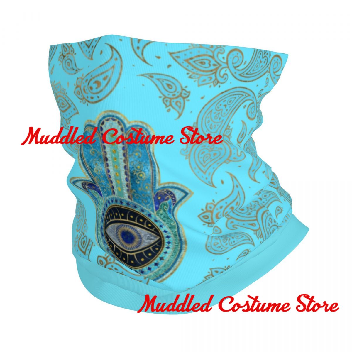 Custom Hand Of Fatima With Pai - Neck Warmer Tube reseña y precio